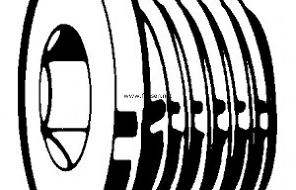 DIN908 內(nèi)六角錐型閉鎖螺釘（內(nèi)六角油塞 管螺紋hexagon socket screw plugs,cyl. thread）