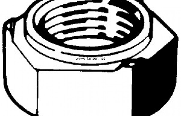 DIN929 HEXAGON WELD NUT 六角焊接螺帽